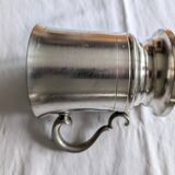 Pewter jug and cups set