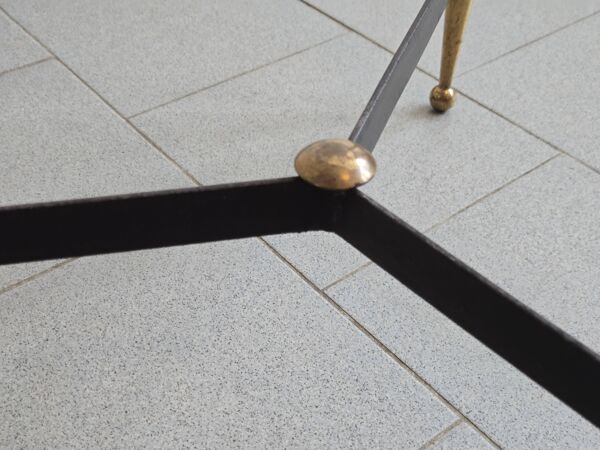 Table basse présentoir de magasin vintage 1950