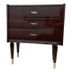 Pairs of old bedside tables from the 1960s and 70s.