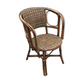 Fauteuil pour enfant en bambou - années 1930