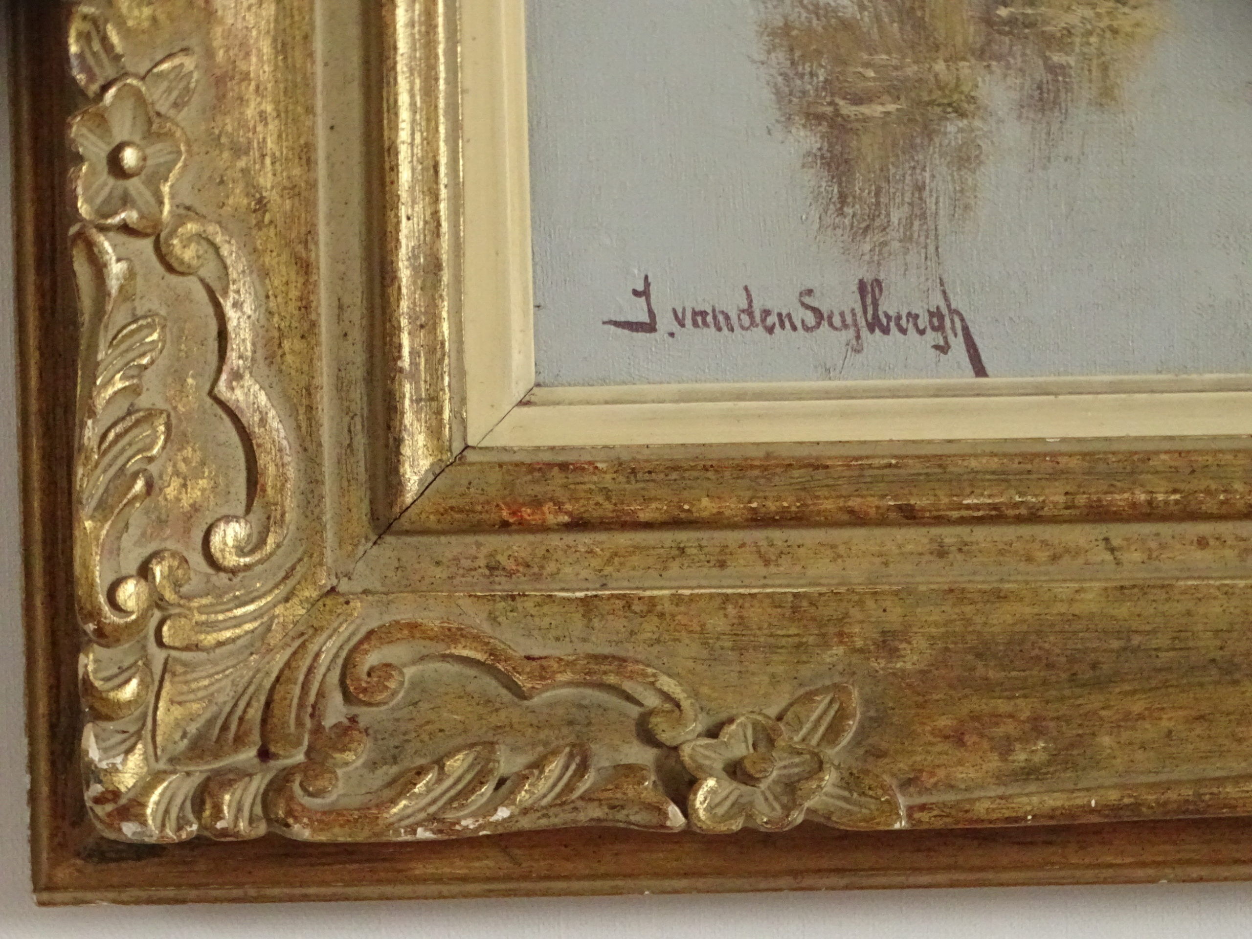 Jacques Van Den Seylbergh oil on canvas