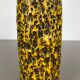 Pottery Super Yellow Color Fat Lava Multi-Color Vase Scheurich WGP, 1970s