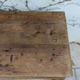 School desk with storage