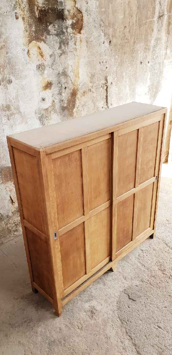 Furniture with vintage sliding doors