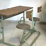Double School Desk
