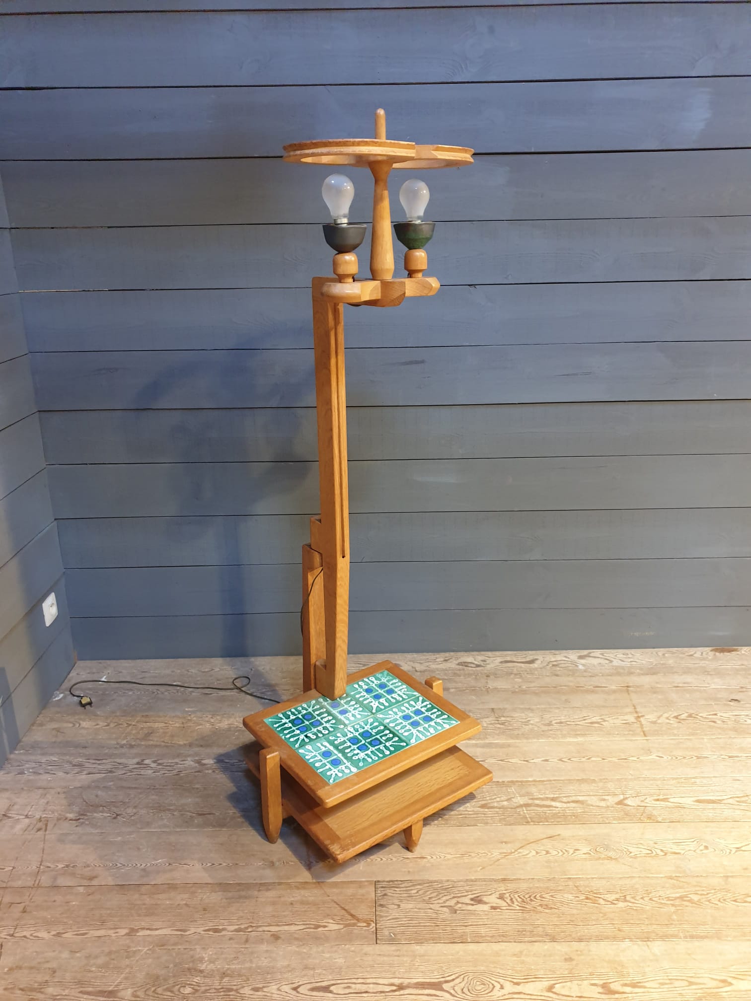 Floor lamp by Guillerme and Chambron