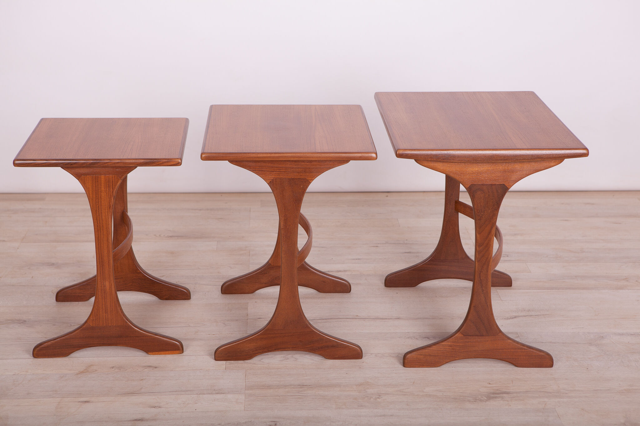 Teak pull out tables by Victor Wilkins for G-Plan, 1970