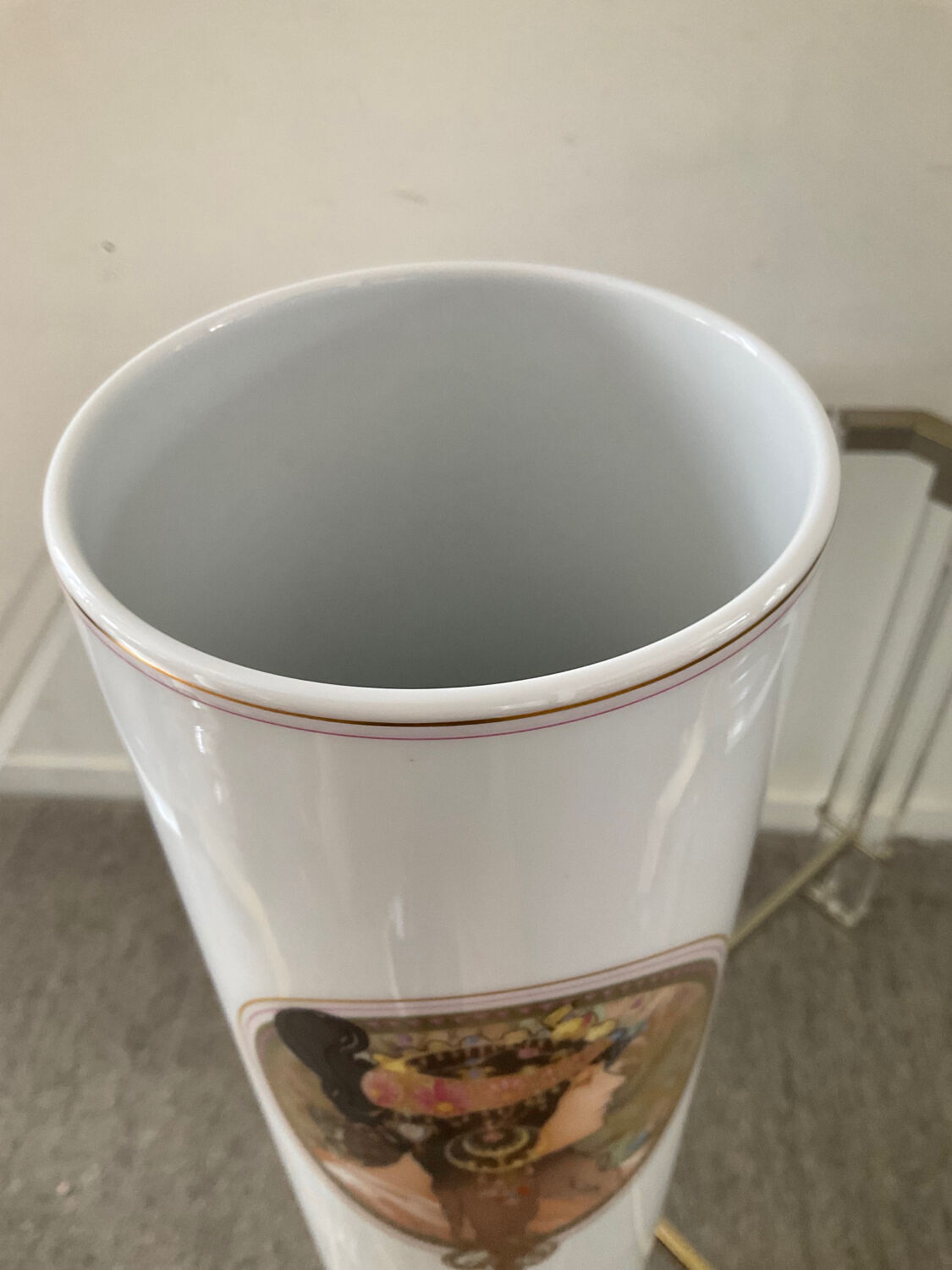 Vintage vase Alfons Mucha Germany