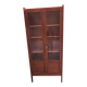 Antique wooden display cabinet – vintage spirit / 1950s