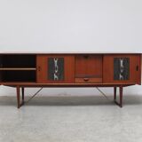 Decorative sideboard by Louis Van Teeffelen for Wébé, 1950s