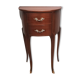 Bedside table or half-moon side furniture Louis XV style