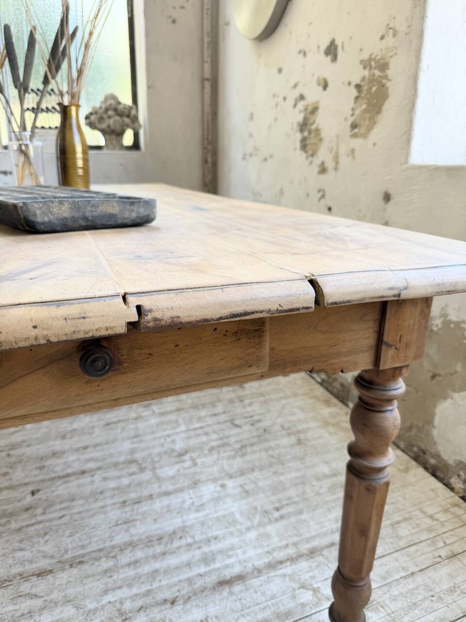 Walnut bistro farmhouse table 180cm