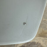 Pierre Guariche grey shell chair for Meurop 1950s-60s
