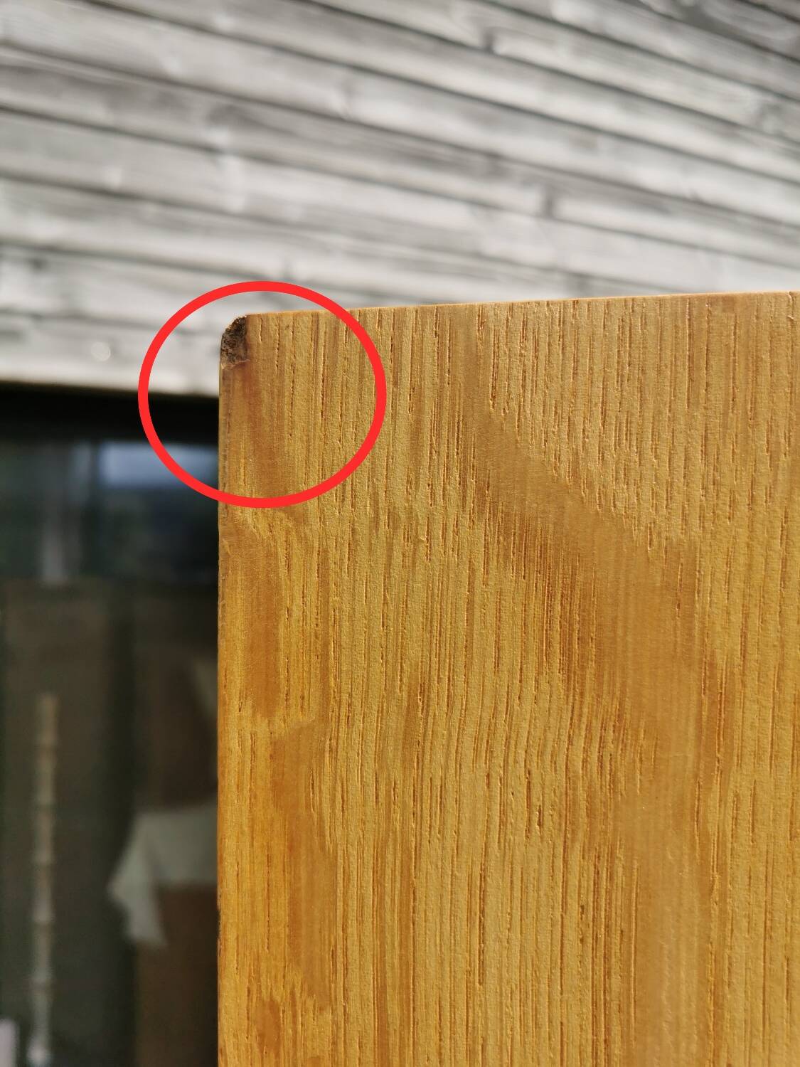 Oak and Rattan wardrobe