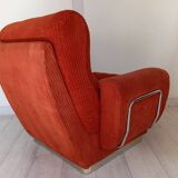70s corduroy space age armchair