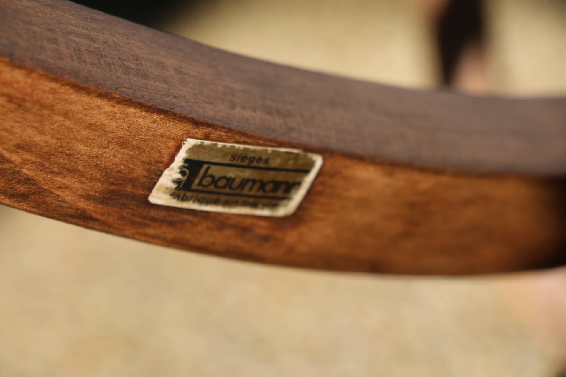 Baumann parrot coat rack dark beech umbrella stand