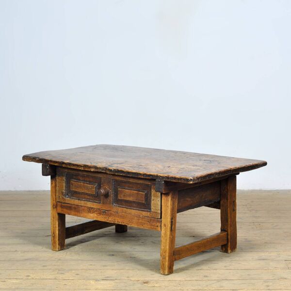 Table en châtaignier espagnole, XVIIe/XVIIIe siècle