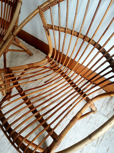 Rattan garden furniture 1960