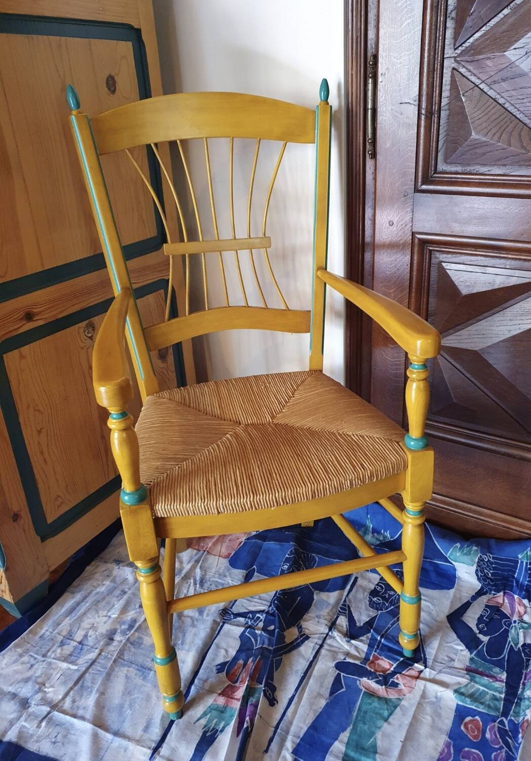 Provençal style GERBE armchair