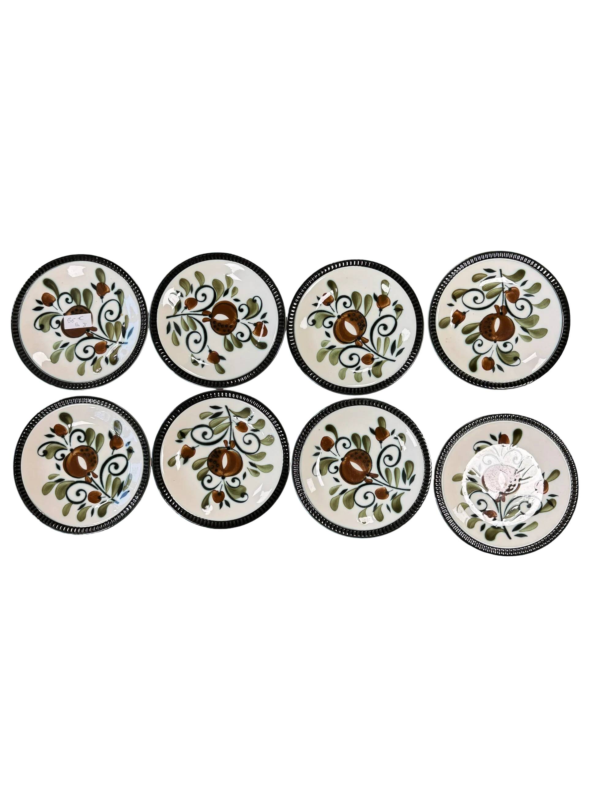 Dessert plates Boch La Louvière