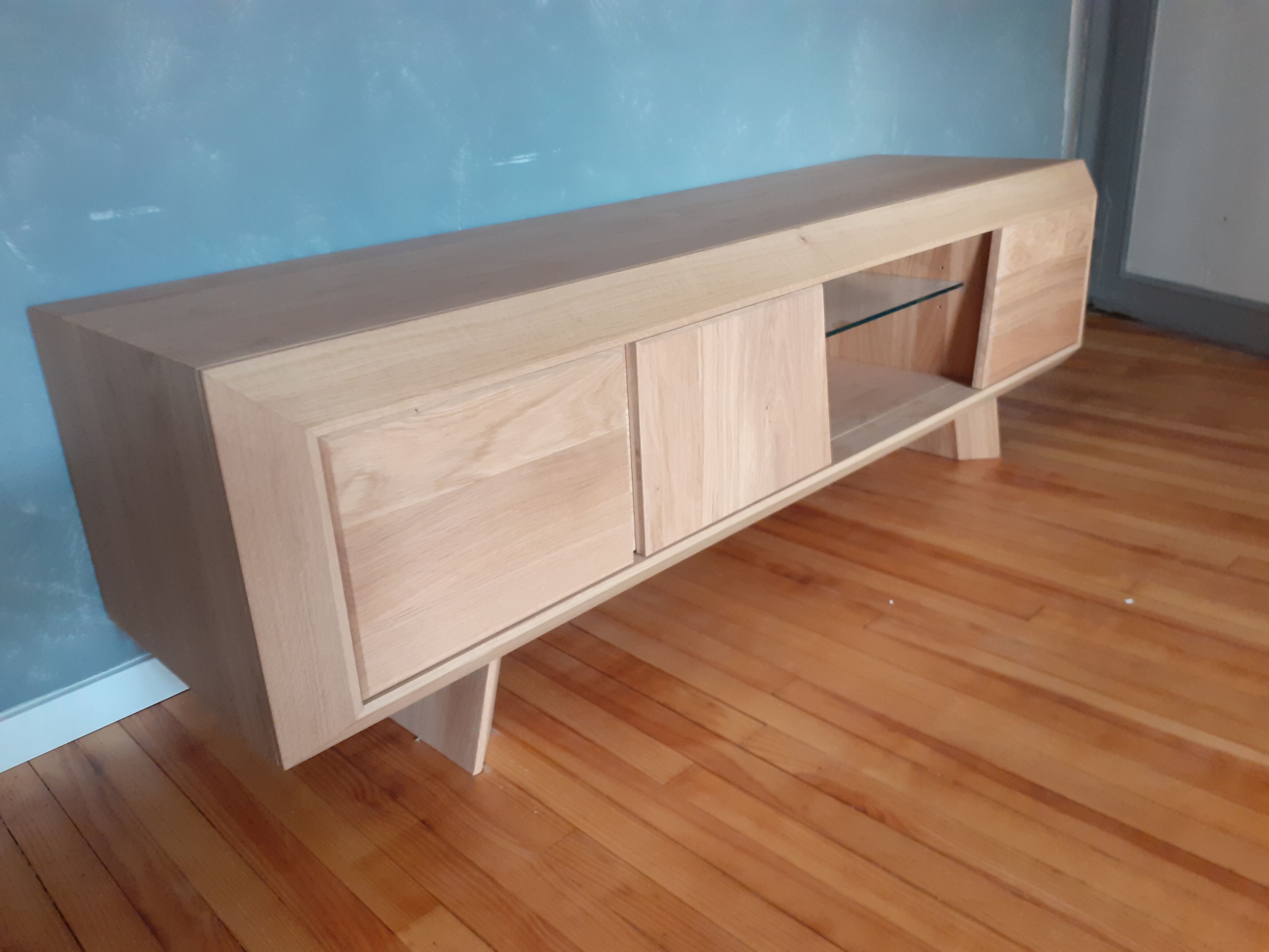 enfilade/ tv stand in solid oak