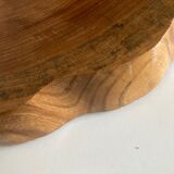 Massive elm log tray Japan 1970