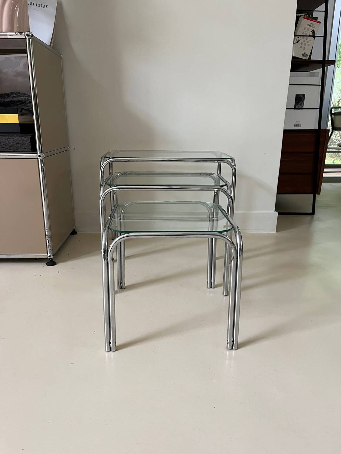 Three nesting tables