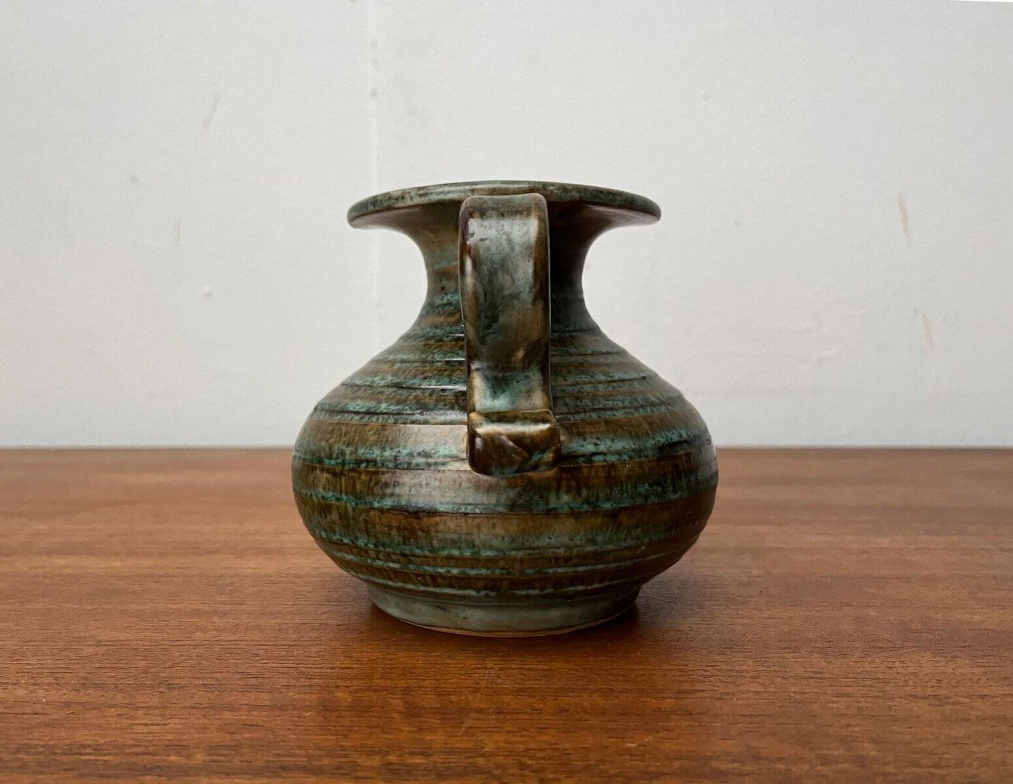 Mid-century pottery vase from the 1960s.