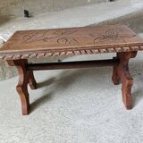 Antique footrest