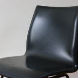 Series of 4 vintage chairs 1950