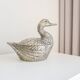 Vintage swan ice bucket by Mauro Manetti, Italy, 1970s