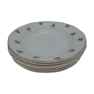 Lot of 6 hollow plates