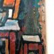 Oil on canvas by Ferruccio Ferri - 1930s - "Sleeping Men" from the Syracus period