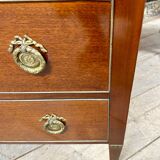 Small Louis XVI Style Mahogany Commode. Napoleon III period