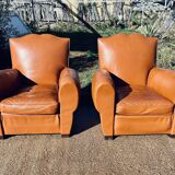 Pair of moustache armchairs from the 60s