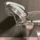 Very rare 1980's thick acrylic armchair