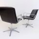 Ensemble de 2 chaises de bureau Wilkhahn Delta du groupe Delta