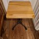 Table bistrot bois massif