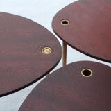 Nesting tables partroy de Pierre Cruege edition forms 1955