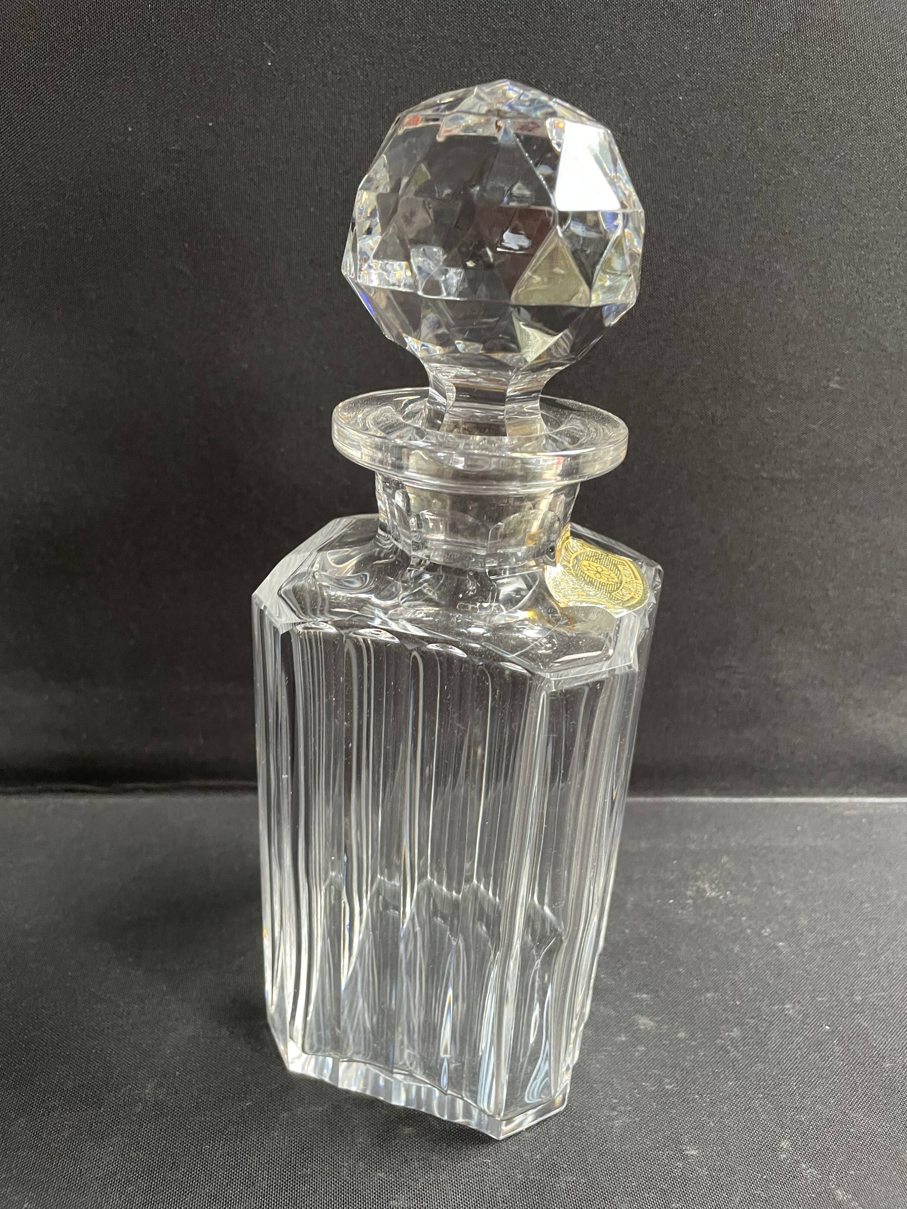 Whiskey carafe – Cristallerie Val Saint Lambert