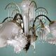 Italian murano glass chandelier