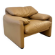 Maralunga Armchair cognac leather Cassina 1970s