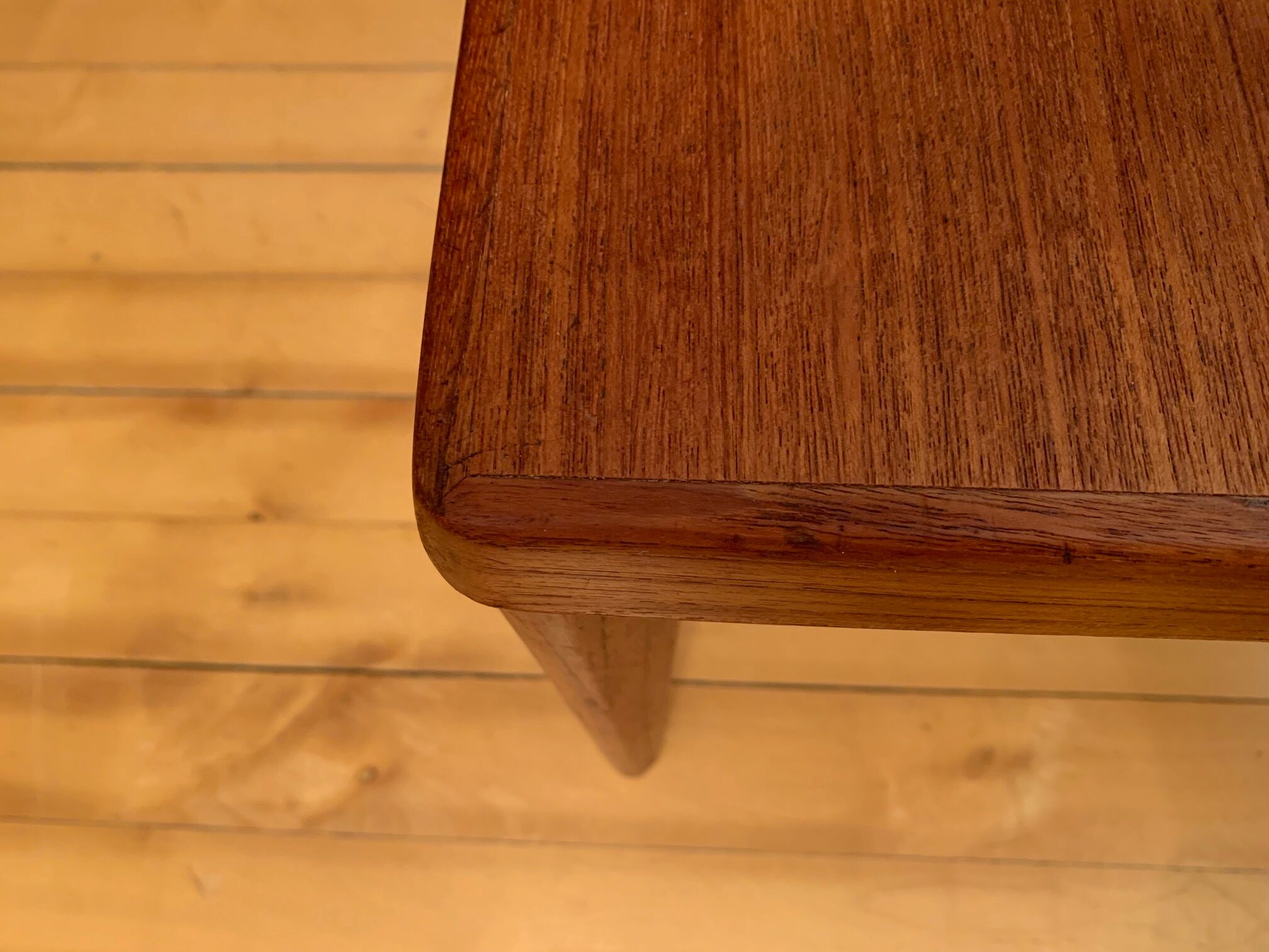 Coffee table by Henning Kjærnulf, Vejle Stole & Møbelfabrik, Denmark, 1960s.