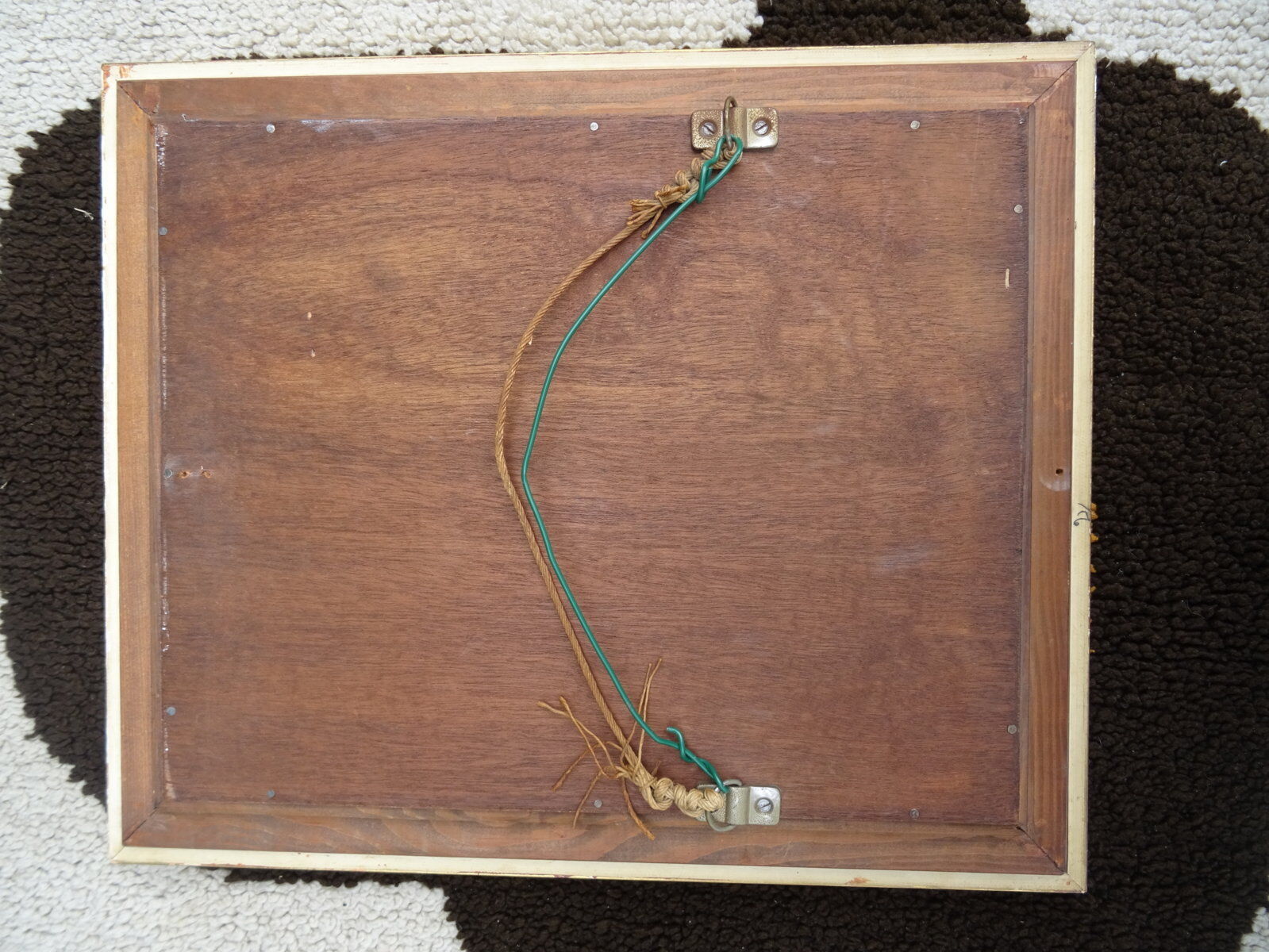 Venetian mirror with parecloses 54x45cm