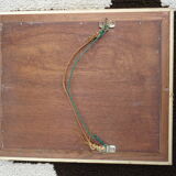 Venetian mirror with parecloses 54x45cm