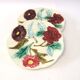 Series 2 flower barbotine plates