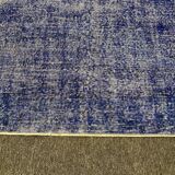 Tapis turc bleu 5x8 -tapis bleu marine