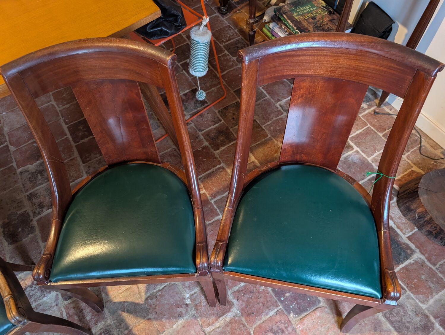 Set of 4 Empire style chairs