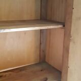 Vintage Parisian glass cabinet.