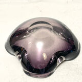 Sommerso ashtray in Murano glass 60 years